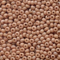 #01.00 - 10 g PRECIOSA Solgel Rocailles 06/0 4,0 mm - Opal Wheat