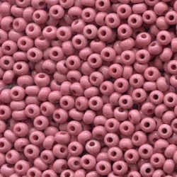 #09.01 - 10 g PRECIOSA Solgel Rocailles 06/0 4,0 mm - Opaque Pink Coral