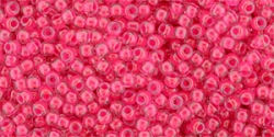 10 g TOHO Seed Beads 11/0 TR-11-0978  - Luminous Neon Pink (E)