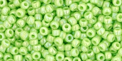 10 g TOHO Seed Beads 11/0 TR-11-0404 - Opaque-Rainbow Sour Apple