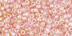 10 g TOHO Seed Beads 11/0 TR-11-0169 - Tr.-Rainbow Rosaline