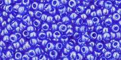 10 g TOHO Seed Beads 11/0 TR-11-0117 - Tr.-Lustered Sapphire