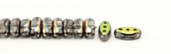 #01.06 - 25 Stück CALI Beads 3x8 mm - Crystal Vitrail