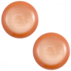 1 Stück Acryl-Cabochon - Polaris-Soft Tone - Shiny -  rund - 20 mm - soft orange