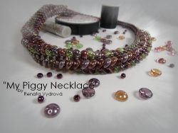 Anleitung "My Piggy Necklace" Kette - pdf