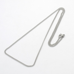 1 Stück EDELSTAHL-Gliederkette mit Karabiner-Verschluss - Länge: 50 cm