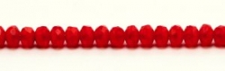 #22e - 20 Stück - 3*5mm Donut - tr. lt siam/red paint coating