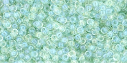 10 g TOHO Seed Beads 11/0 TR-11-1812 - Tr. Rainbow Seafoam (F)