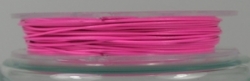 1 Rolle Stahldraht/nylonummantelt - hot pink - 10m