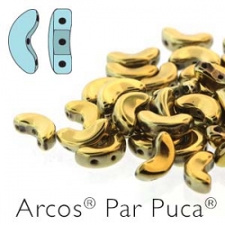 00030-26440 - 25 Stück - Arcos Par Puca - 5x10 mm - Full Dorado (Full Amber)