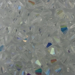 #21 25 Stück - 6,0 mm Crystal Bicone crystal AB
