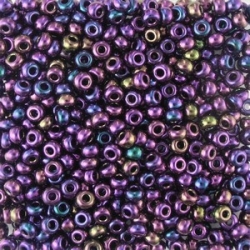 #13.06 - 10 g Rocailles 08/0 3,0 mm - Metallic Iris Purple