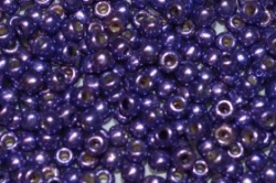 10 g TOHO Seed Beads 11/0 TR-11-PF581 - Permanent Finish - Galvanized Violet (A,C,D)