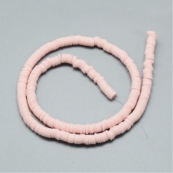 1 Strang Polyclay "Katsuki" Beads 6 mm - Pink