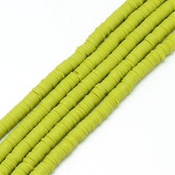 1 Strang Polyclay "Katsuki" Beads 6 mm - Olivine