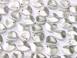 #17 50 Stck. Rose Petals 8*7mm - aluminium silver
