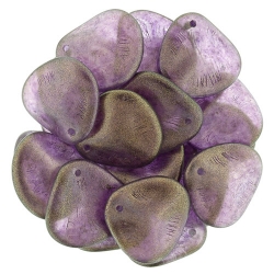 #20.03 25 Stck. Rose Petals 14*13mm - Halo - Regal