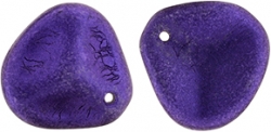#12.00 25 Stck. Rose Petals 14*13mm -  Opalescent Purple