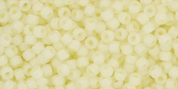 10 g TOHO Seed Beads 11/0 TR-11-0142 F - Ceylon-Frosted Banana Cream (E)