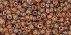 10 g TOHO Seed Beads 11/0 TR-11-Y301F - HYBRID Frosted Crystal - Picasso