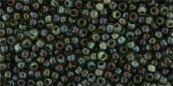 10 g TOHO Seed Beads 11/0 TR-11-Y314 - HYBRID Tr. Aquamarine - Picasso