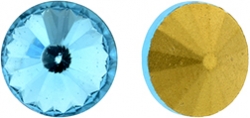 1 Glas-Rivoli Ø 12 mm - Aquamarine