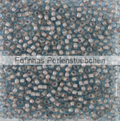10 g TOHO Seed Beads 11/0 TR-11-1072 - Inside-Color Aquamarine/Coffee Lined (E)