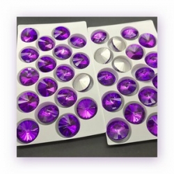 1 Glas-Rivoli 12 mm - Lt Purple Velvet