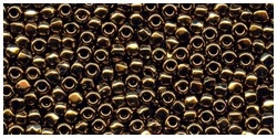 5g Toho 3-Cut 12/0 bronze metallic (CR221)