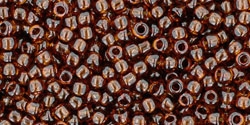 10 g TOHO Seed Beads 11/0 TR-11-0941 - Tr. Dk Topaz