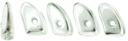 #01.01 - 25 Stück Prong Beads 3x6 mm - Crystal Labrador Full