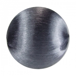 1 Seidenball Ø ca. 48 mm - silver gray