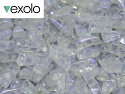 #00.03 - 25 Stück Vexolo Beads 5x8 mm - Crystal AB