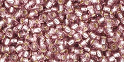 10 g TOHO Seed Beads 11/0 TR-11-0026  Lt Amethyst Silver-Lined (A,D)