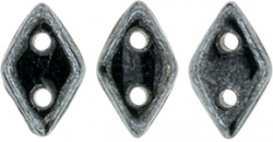 #07 5g Diamond-Beads 4x6,5 mm - Jet Hematite
