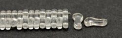 #00.00 - 50 Stück Link Beads 3x10 mm - Crystal