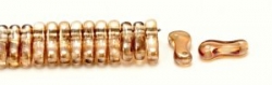 #00.00 - 50 Stück Link Beads 3x10 mm - Crystal Celsian