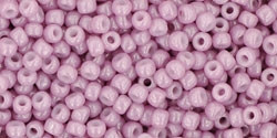 10 g TOHO Seed Beads 11/0 TR-11-0127 - Opaque-Lustered Pale Mauve (C)