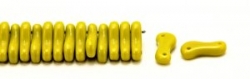 #00.00 - 50 Stück Link Beads 3x10 mm - Olivine Opaque