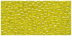 10 g TOHO Seed Beads 11/0 TR-11-0102 - Tr.-Lustered Yellow