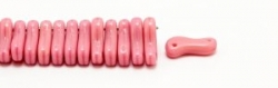 #00.00 - 50 Stück Link Beads 3x10 mm - Rosaline Opaque