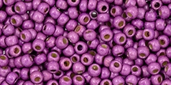 10 g TOHO Seed Beads 11/0 TR-11-PF580 F - Permanent Finish - Matte Galvanized Magenta (Sugar Plum) (A,C,D)