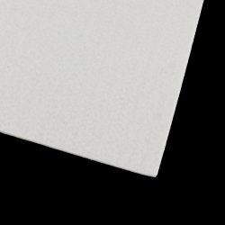 1 Filzmatte ca. 30x30 cm - white - ca. 3 mm dick