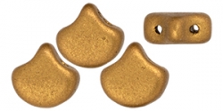 #01.04 - 25 Stück Matubo Ginko Leaf Bead 7.5x7.5mm - Bronze Gold