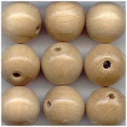 10 Stück Holzkugeln ca. 14 mm