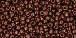 10 g TOHO Seed Beads 11/0 TR-11-0046 - Opaque Oxblood