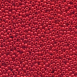 #14.12 - 10 g Rocailles 08/0 3,0 mm - Opaque Red