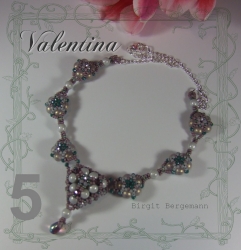 1 Anleitung "Valentina" - grau/rosé