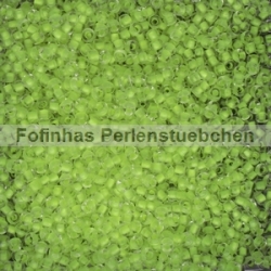 #16.04 - 10 g Rocailles 12/0 2,0 mm Inside-Color Crystal/Neon Yellow Lined