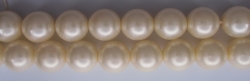 1 Strang - 10,0 mm Glaswachsperlen - pudding pearl